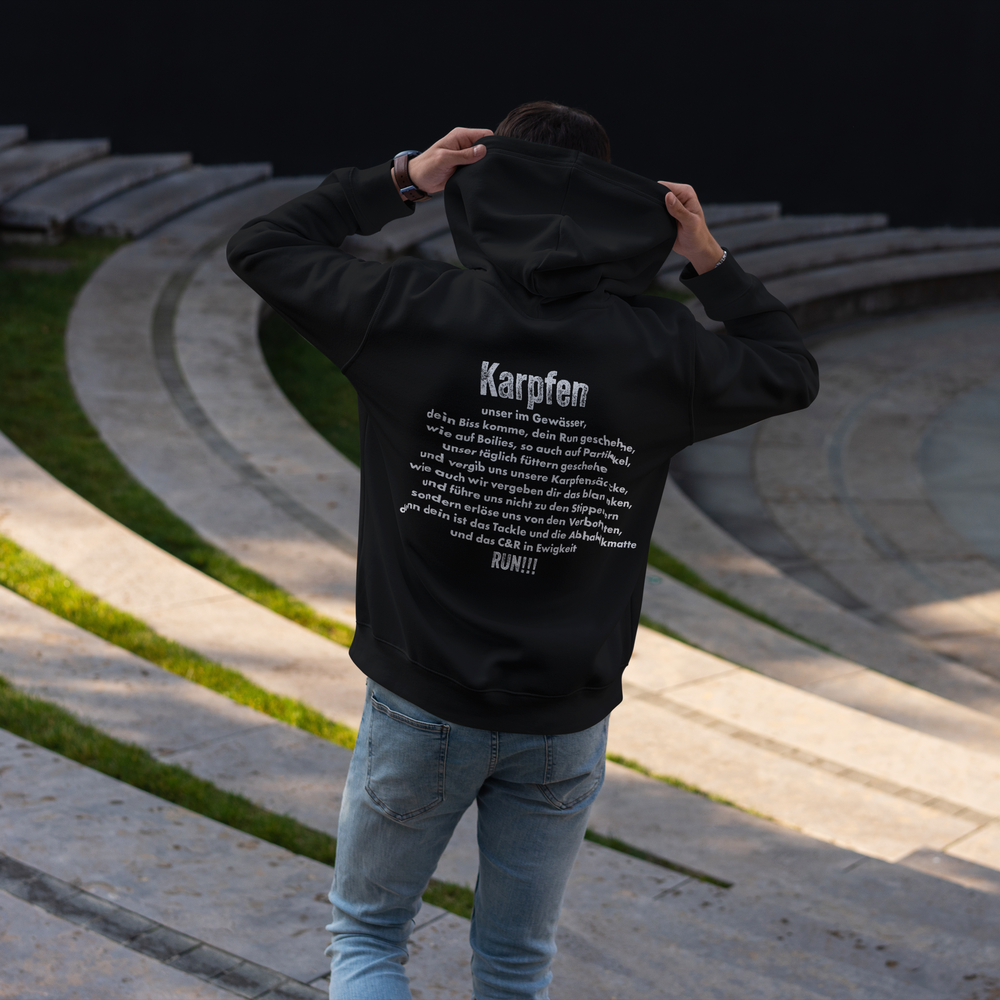 Karpfen Unser - Premium Unisex Hoodie - Hoodies- Classic Kollektion Hoodie, Premium Unisex Hoodie - Angelherz