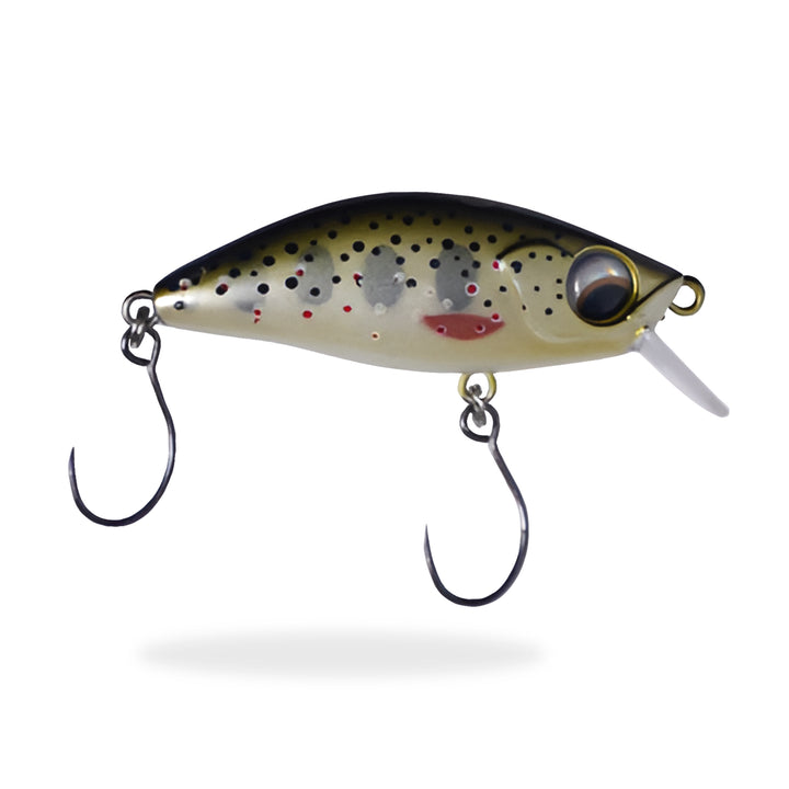 Angelherz® Heavy Minnow – Premium  Floating Forellenwobbler mit Rassel