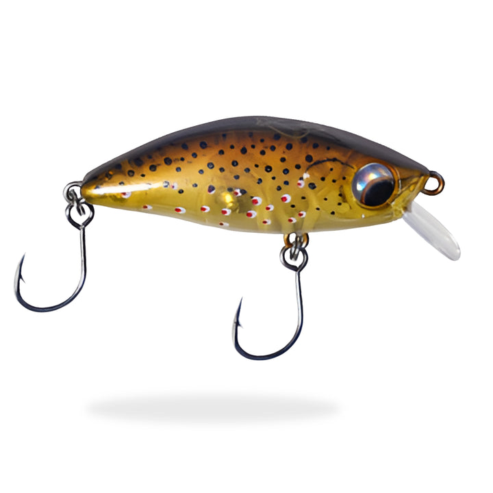 Angelherz® Heavy Minnow – Premium  Floating Forellenwobbler mit Rassel