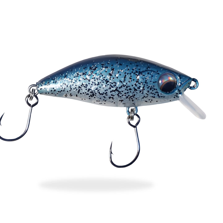 Angelherz® Heavy Minnow – Premium  Floating Forellenwobbler mit Rassel