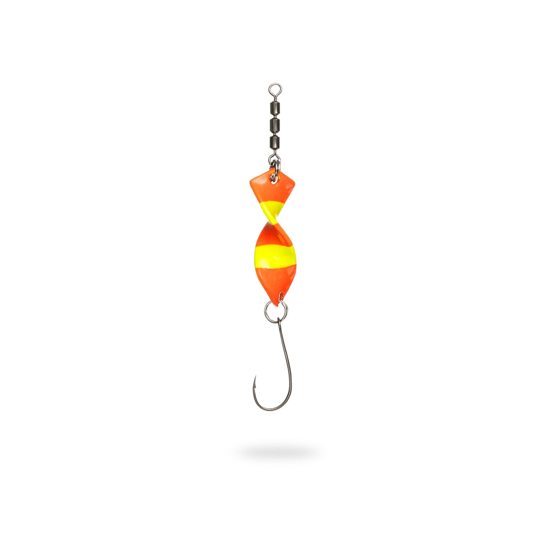 Angelherz® Twist Spoon – gedrehte Forellenköder aus Kupfer in 2,8 g & 4,0 g