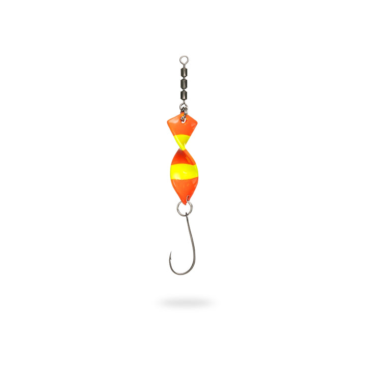 Angelherz® Twist Spoon – gedrehte Forellenköder aus Kupfer in 2,8 g & 4,0 g