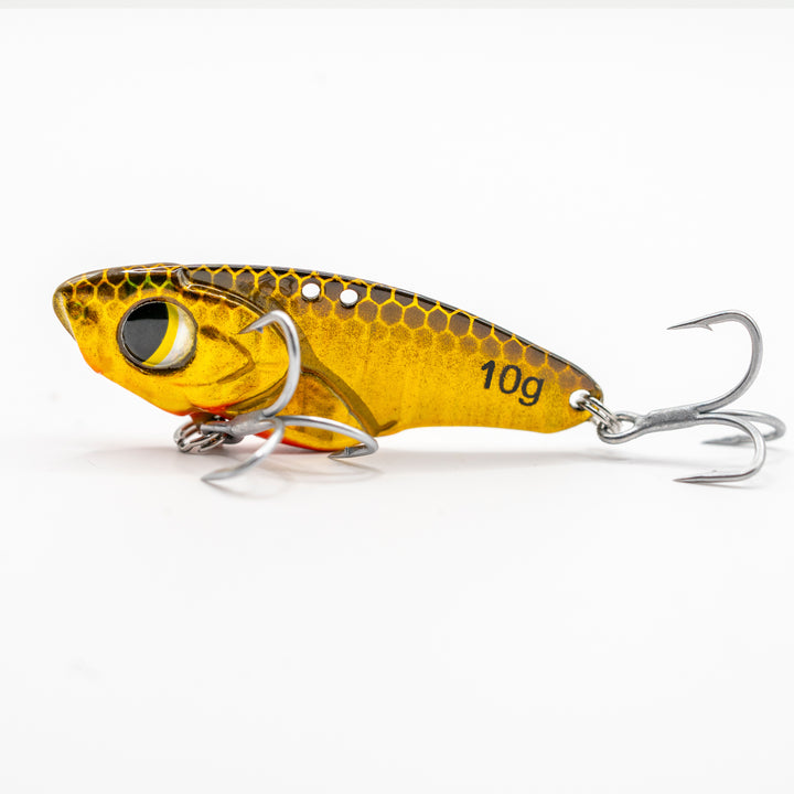 Angelherz® Shockvibe – Zikaden Köder für Barsch & Zander (7g & 10g)