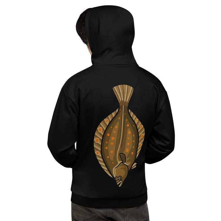 Unisex-Kapuzenpullover Scholle Stickerei bis 6XL