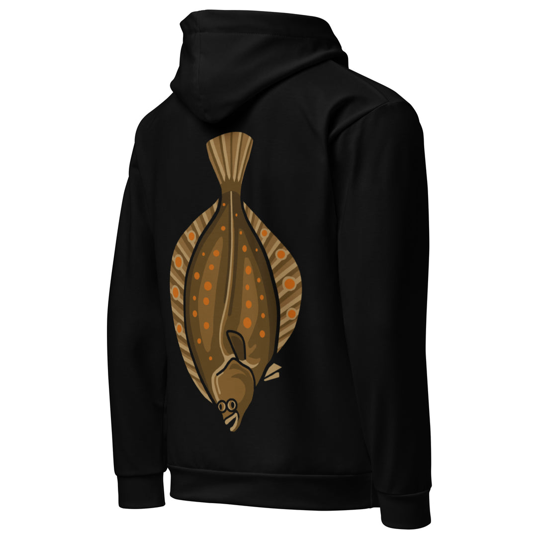 Unisex-Kapuzenpullover Scholle Stickerei bis 6XL