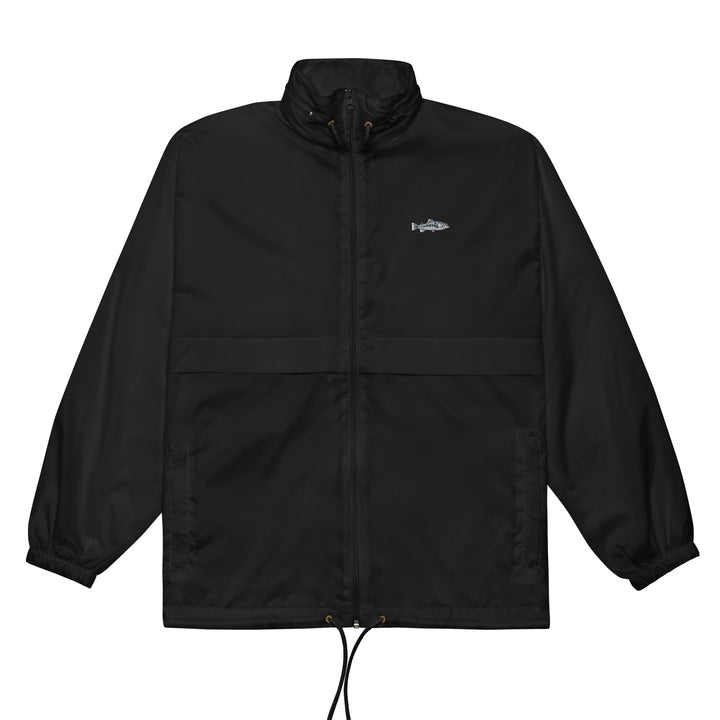 Windbreaker mit Meerforellen Stickerei