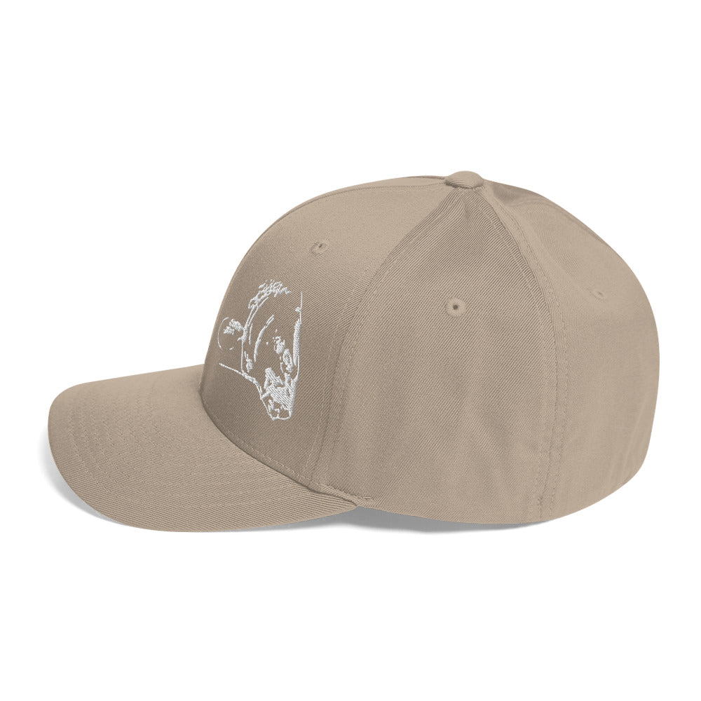Strukturierte Cord-Cap