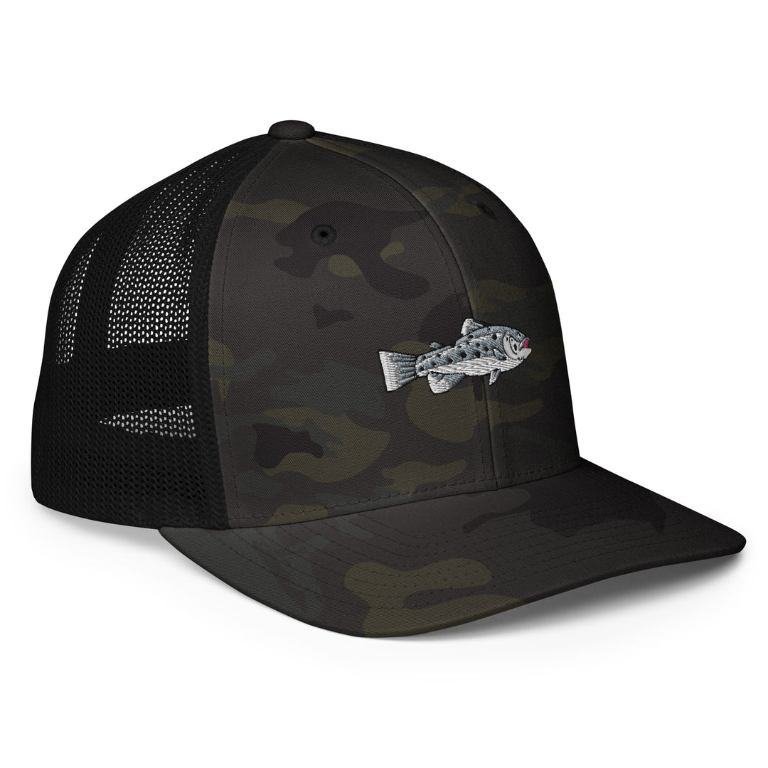 Trucker-Cap mit Meerforellen Stick