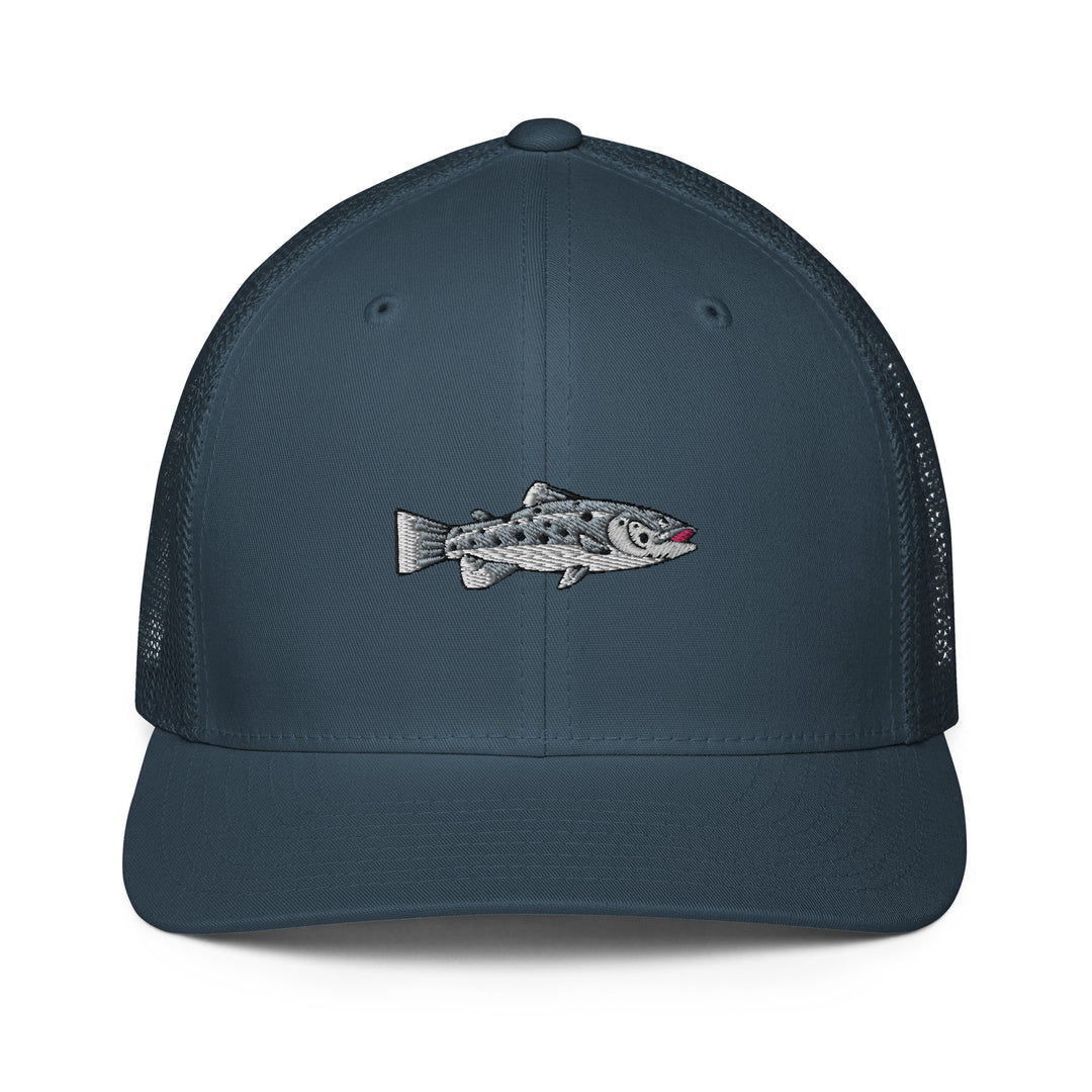 Trucker-Cap mit Meerforellen Stick