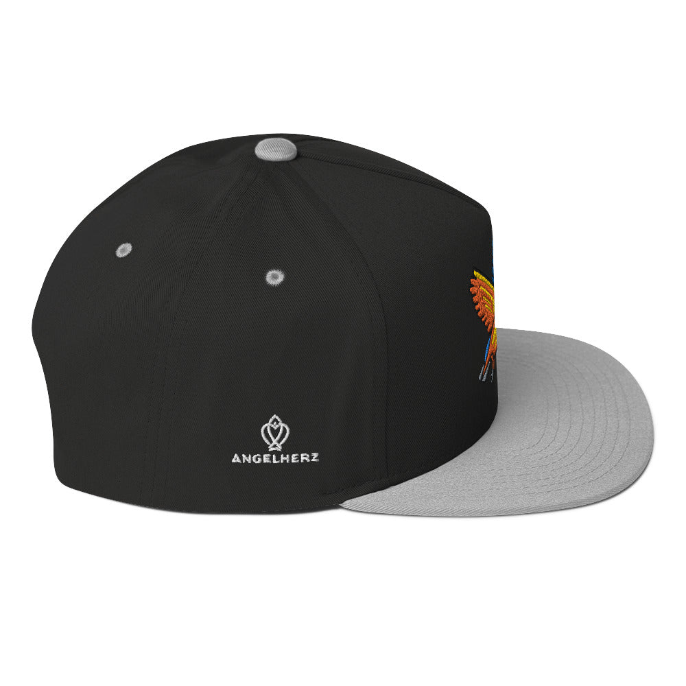 Flat Bill-Cap - Eis Vogel