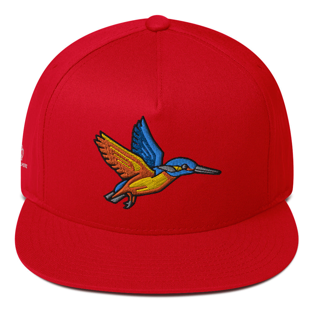 Flat Bill-Cap - Eis Vogel