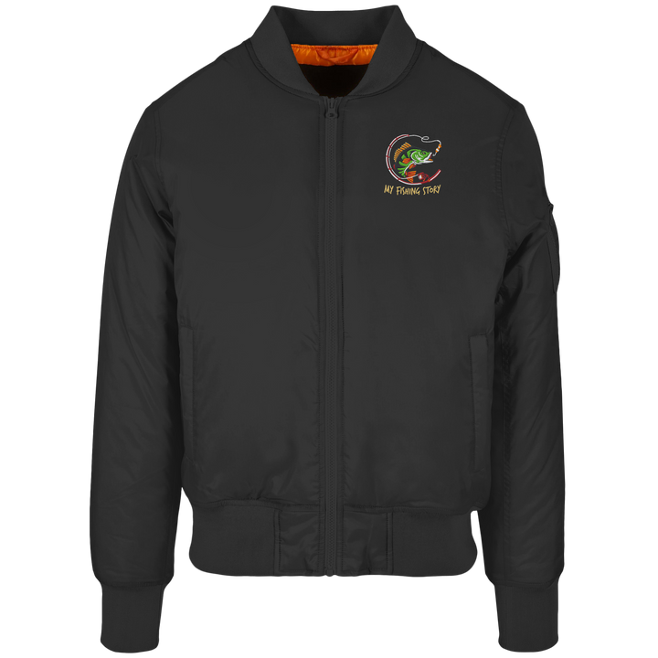 my fishing story - Bomber Jacket