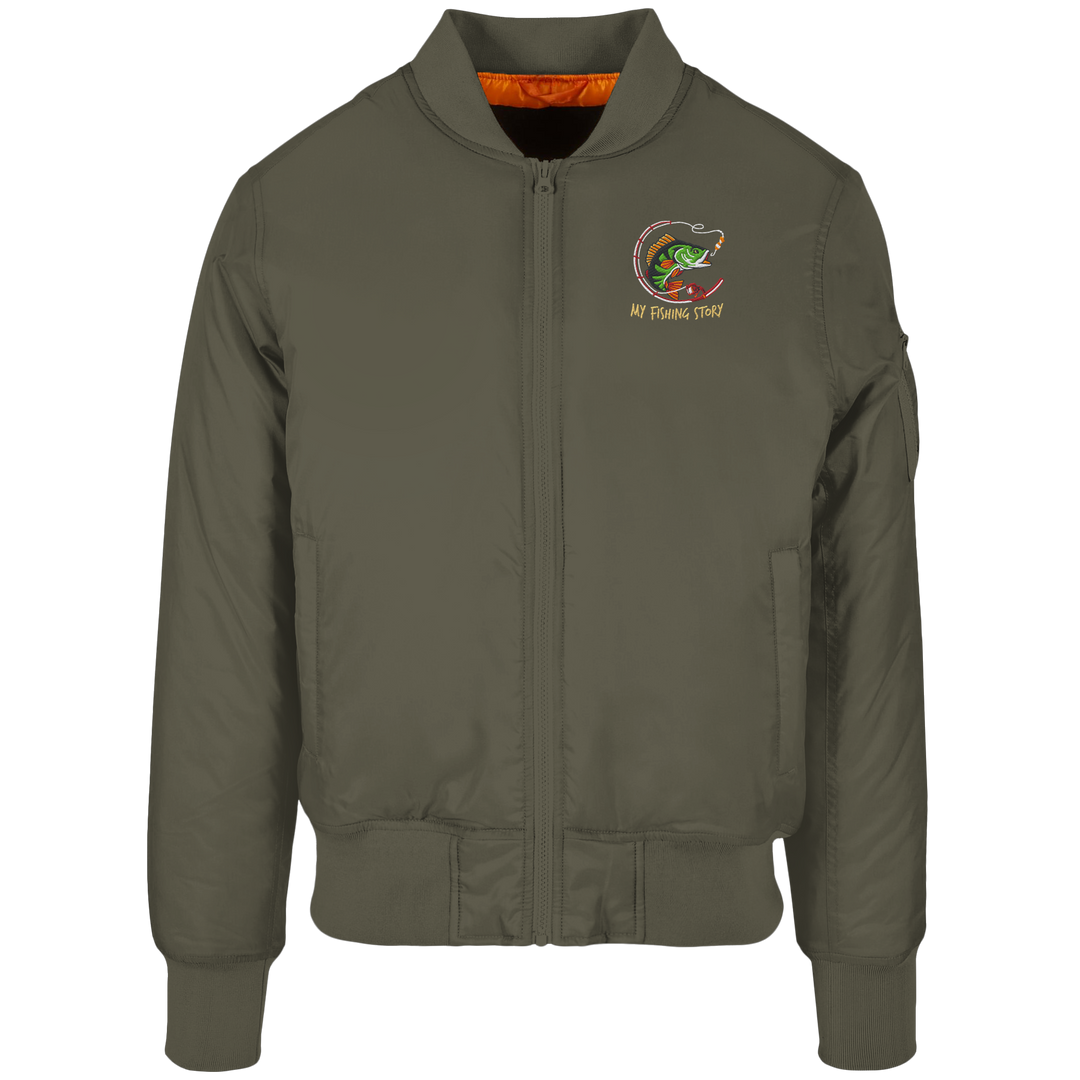 my fishing story - Bomber Jacket