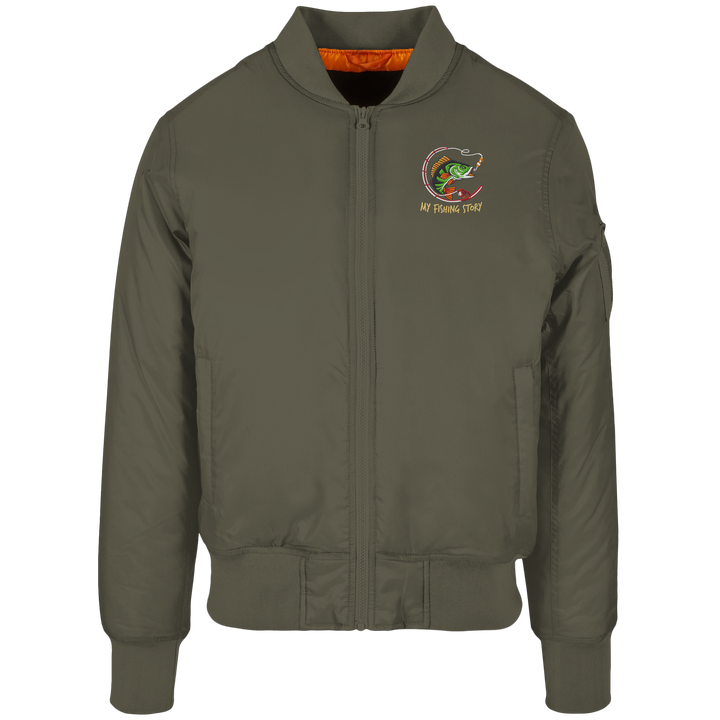 my fishing story - Bomber Jacket