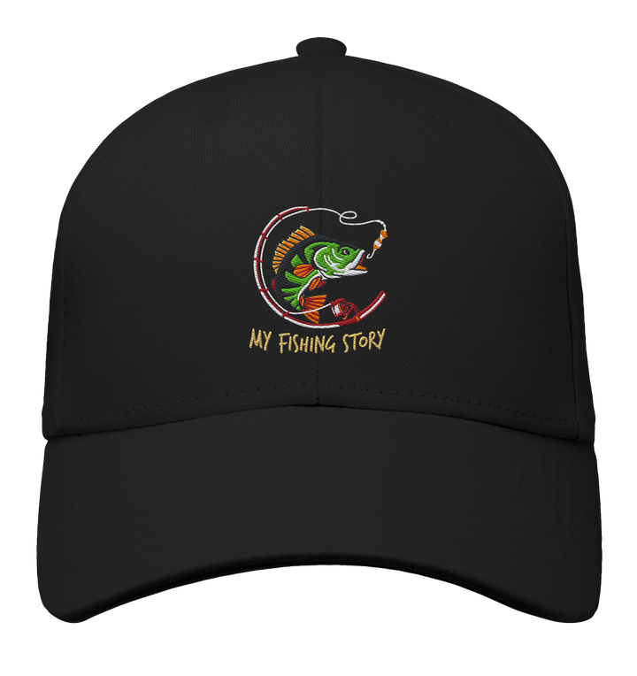 my fishing story - Organic Baseball Cap