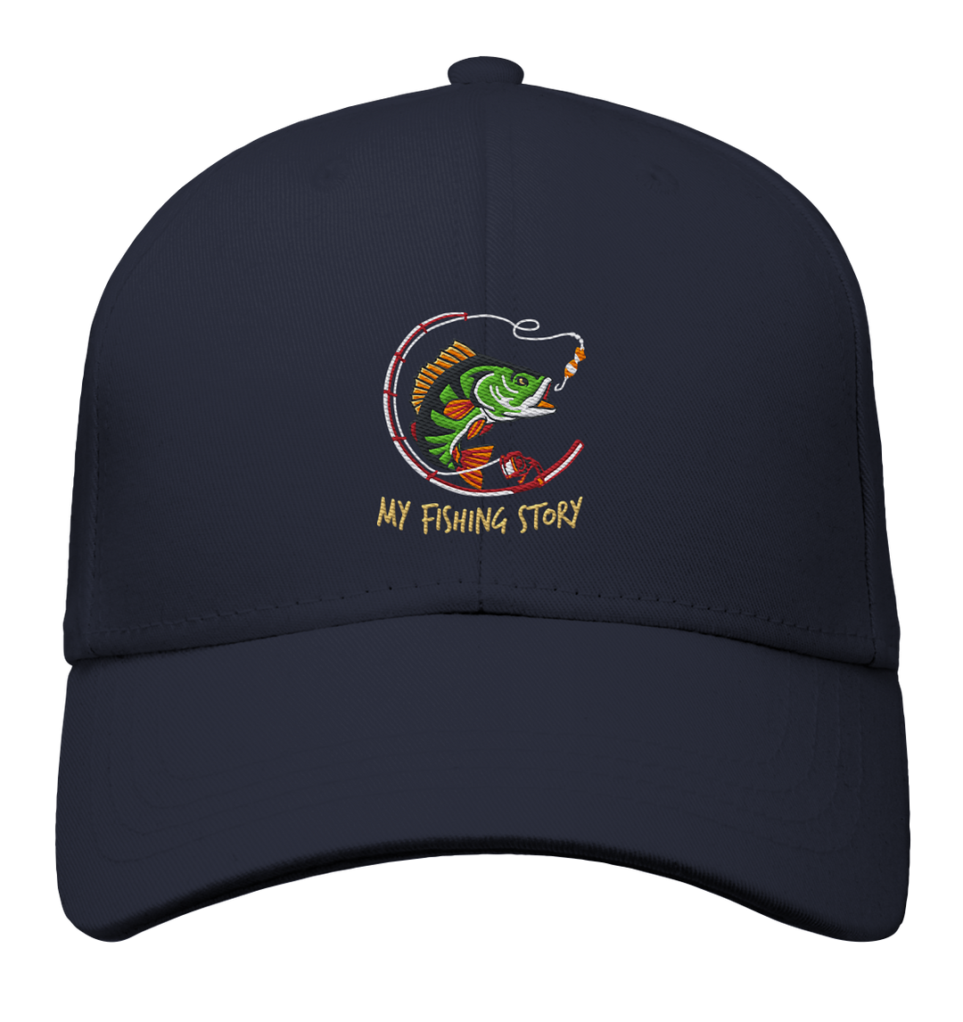 my fishing story - Organic Baseball Cap