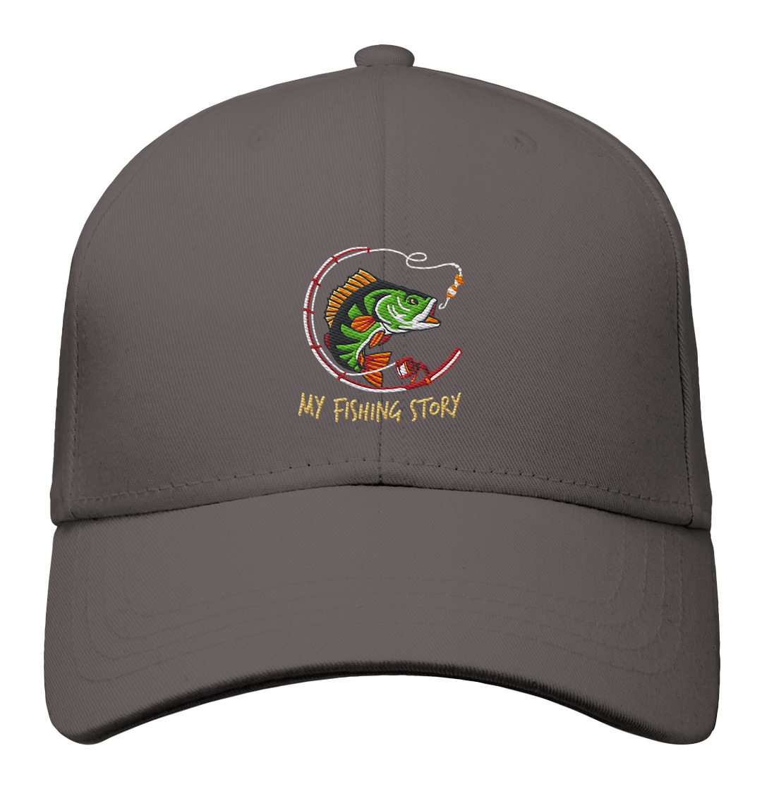 my fishing story - Organic Baseball Cap