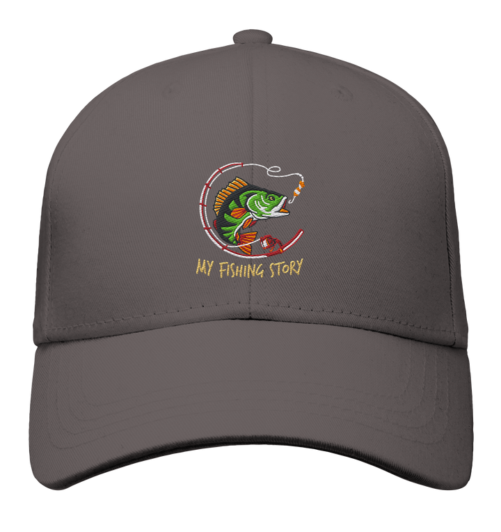 my fishing story - Organic Baseball Cap