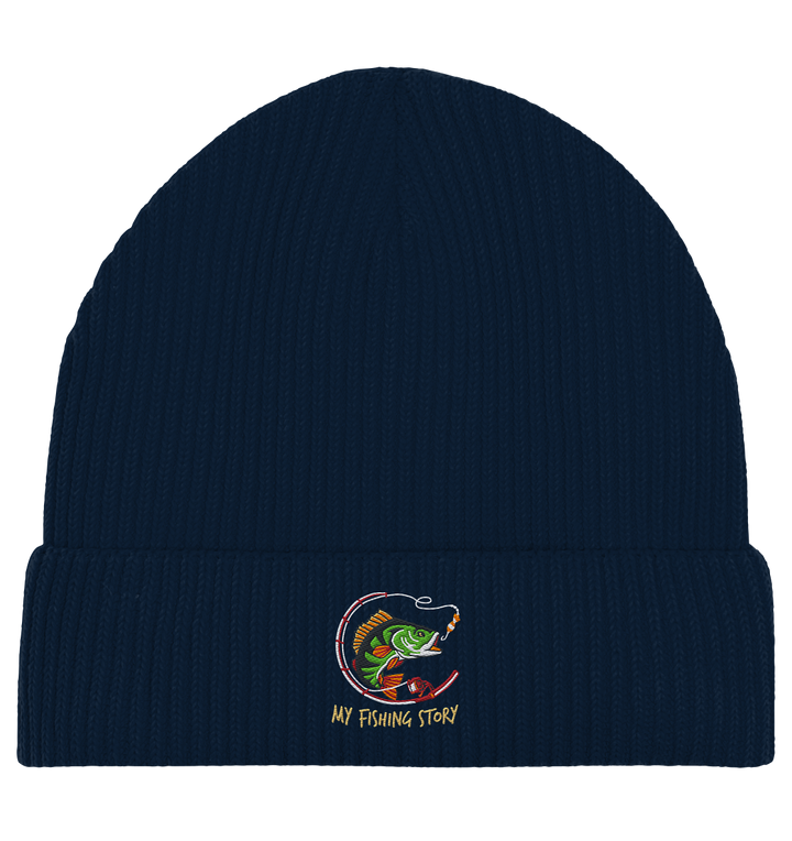 my fishing story - Organic Fisherman Beanie