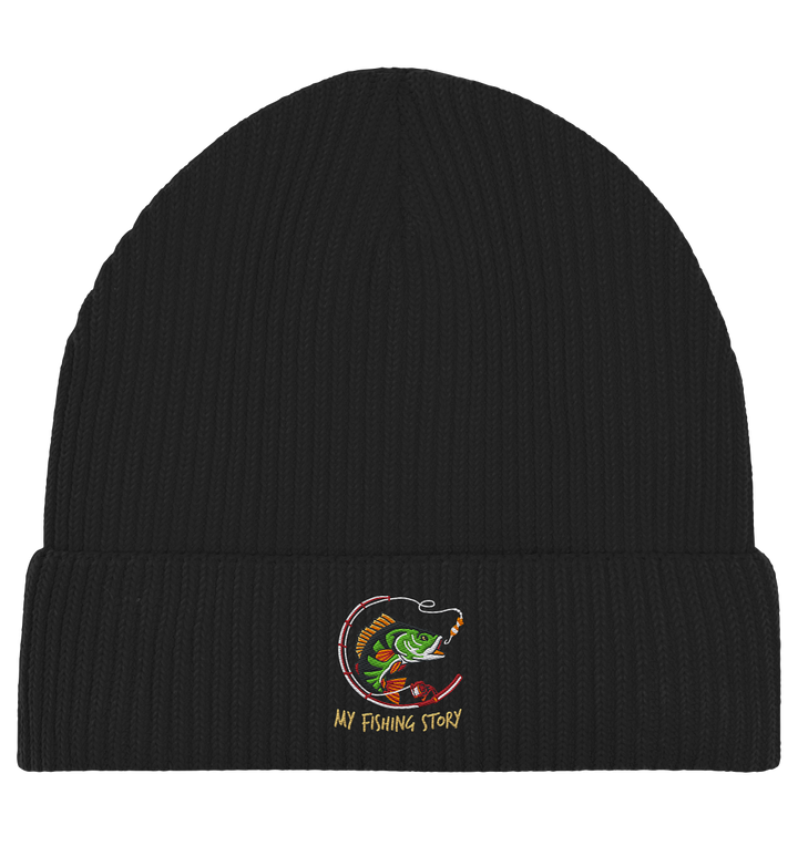 my fishing story - Organic Fisherman Beanie
