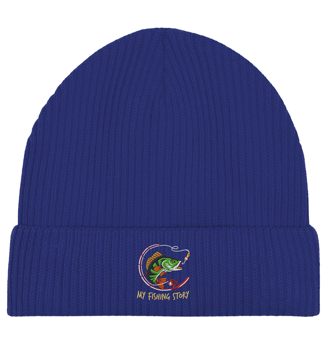 my fishing story - Organic Fisherman Beanie