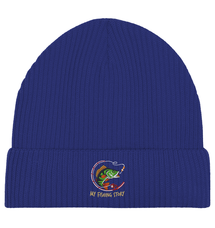 my fishing story - Organic Fisherman Beanie