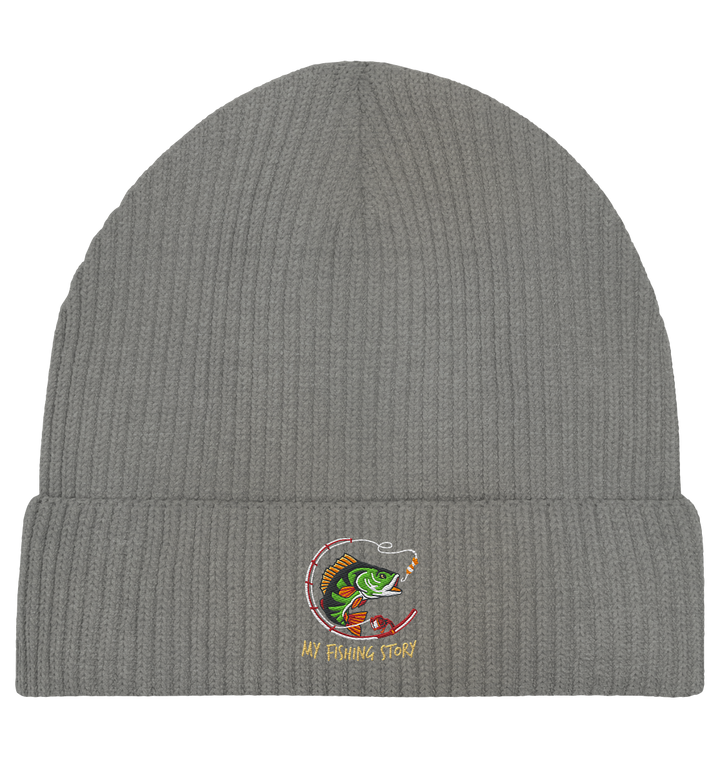 my fishing story - Organic Fisherman Beanie