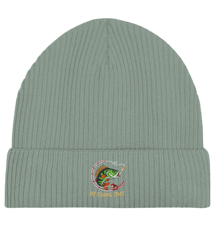 my fishing story - Organic Fisherman Beanie