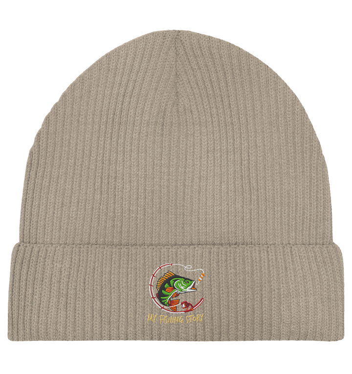 my fishing story - Organic Fisherman Beanie
