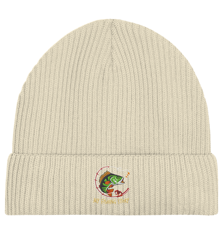 my fishing story - Organic Fisherman Beanie