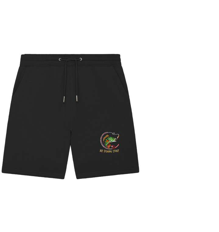 my fishing story - Organic Jogger Shorts (Stick)