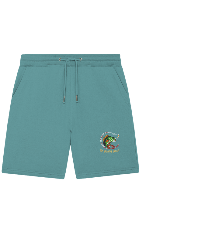 my fishing story - Organic Jogger Shorts (Stick)