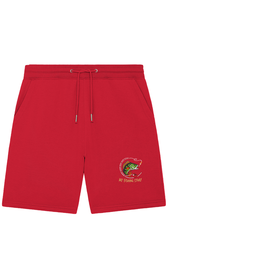 my fishing story - Organic Jogger Shorts (Stick)