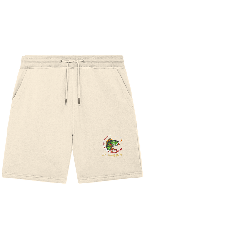 my fishing story - Organic Jogger Shorts (Stick)