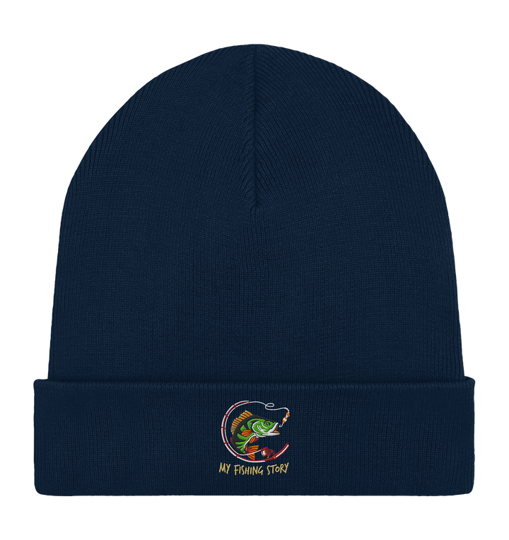 my fishing story - Organic Rib Beanie