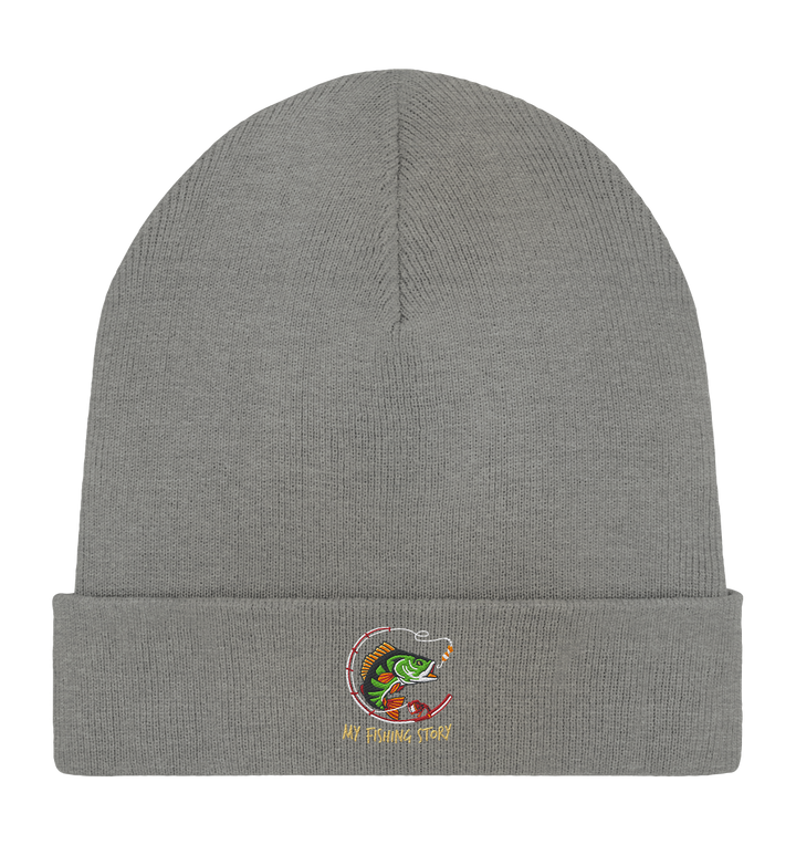 my fishing story - Organic Rib Beanie