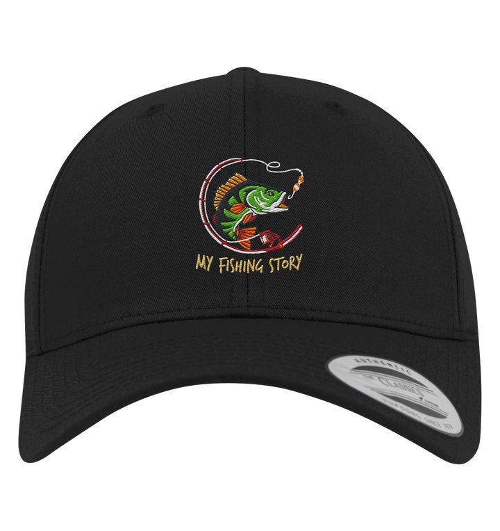 my fishing story - Premium Baseball Cap