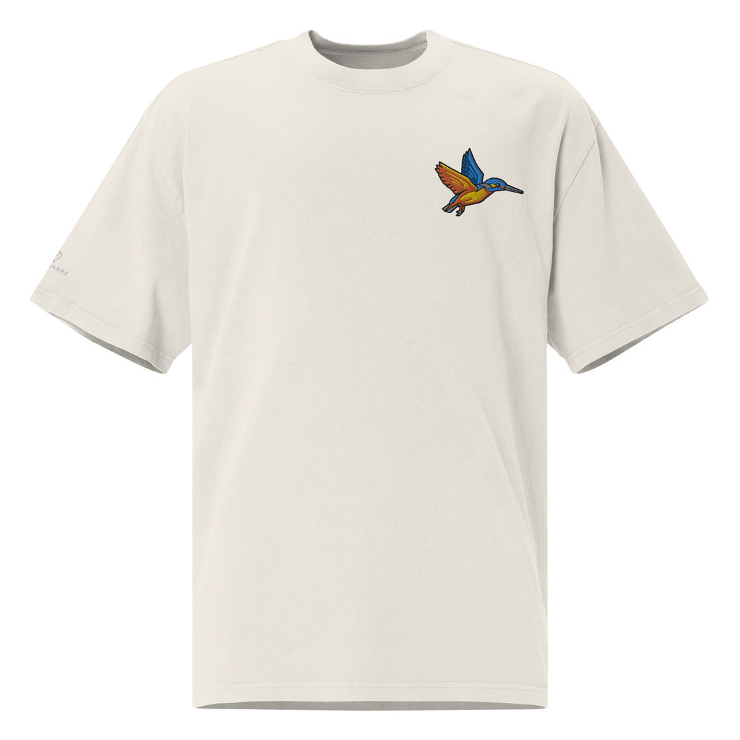 Oversized T-Shirt - Eis Vogel