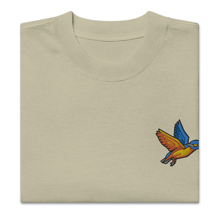 Oversized T-Shirt - Eis Vogel