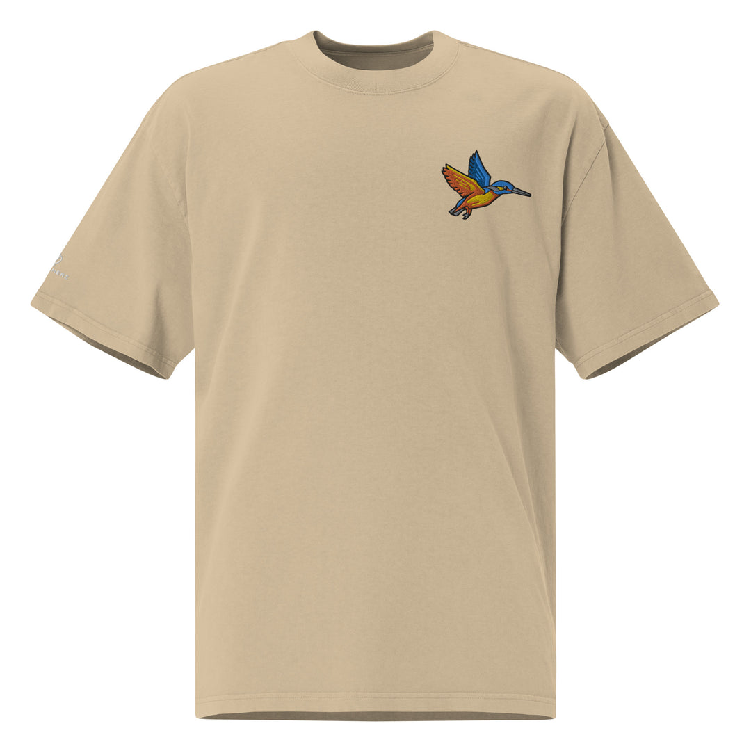 Oversized T-Shirt - Eis Vogel