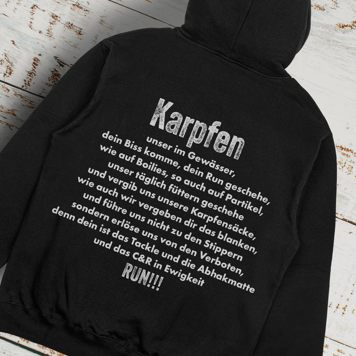 Karpfen Unser - Premium Unisex Hoodie - Hoodies- Classic Kollektion Hoodie, Premium Unisex Hoodie - Angelherz