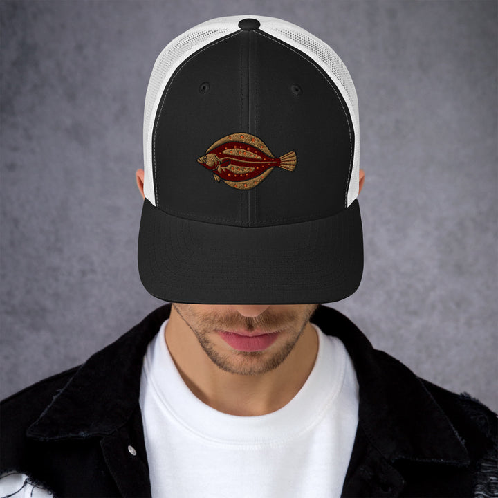 Trucker-Cap Scholle Stickerei