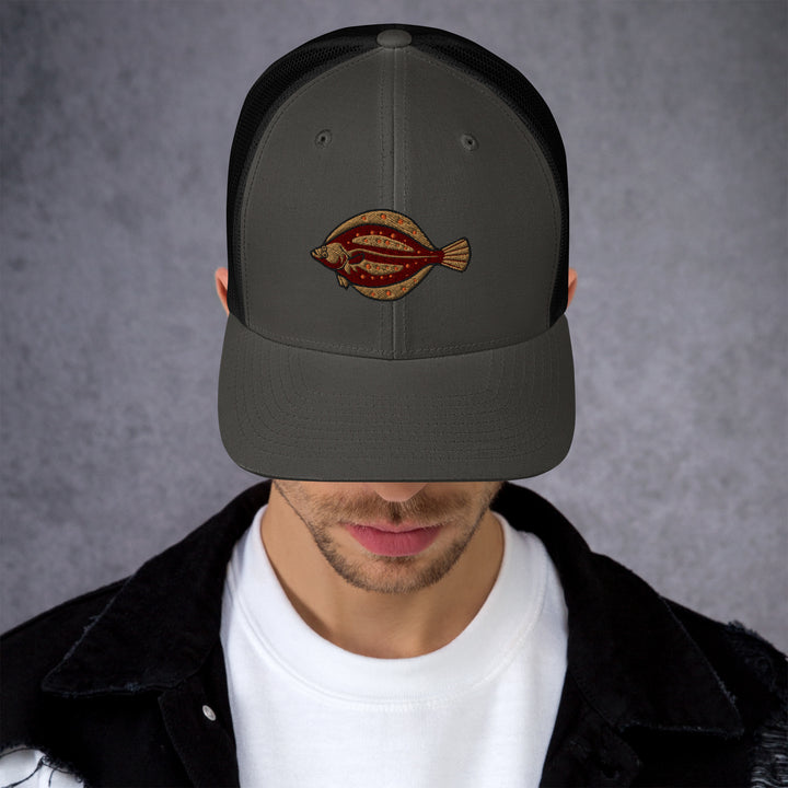 Trucker-Cap Scholle Stickerei