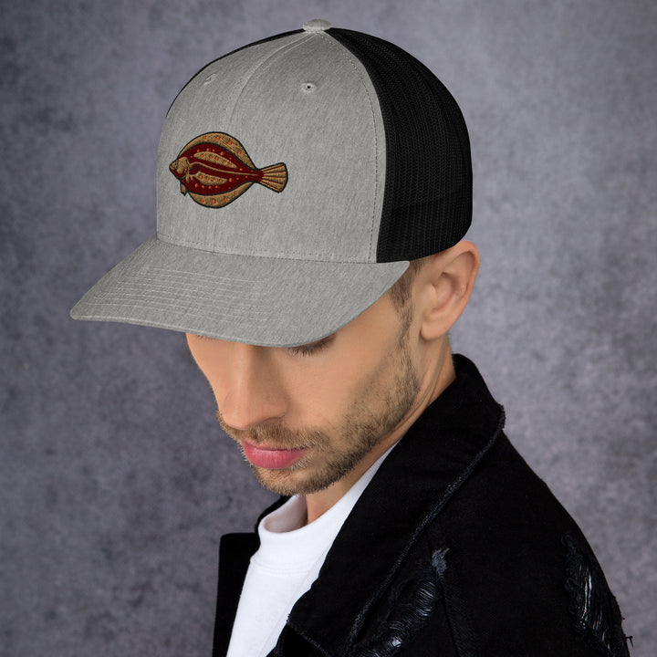 Trucker-Cap Scholle Stickerei