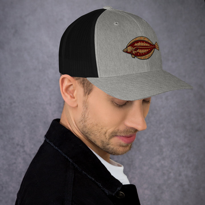 Trucker-Cap Scholle Stickerei