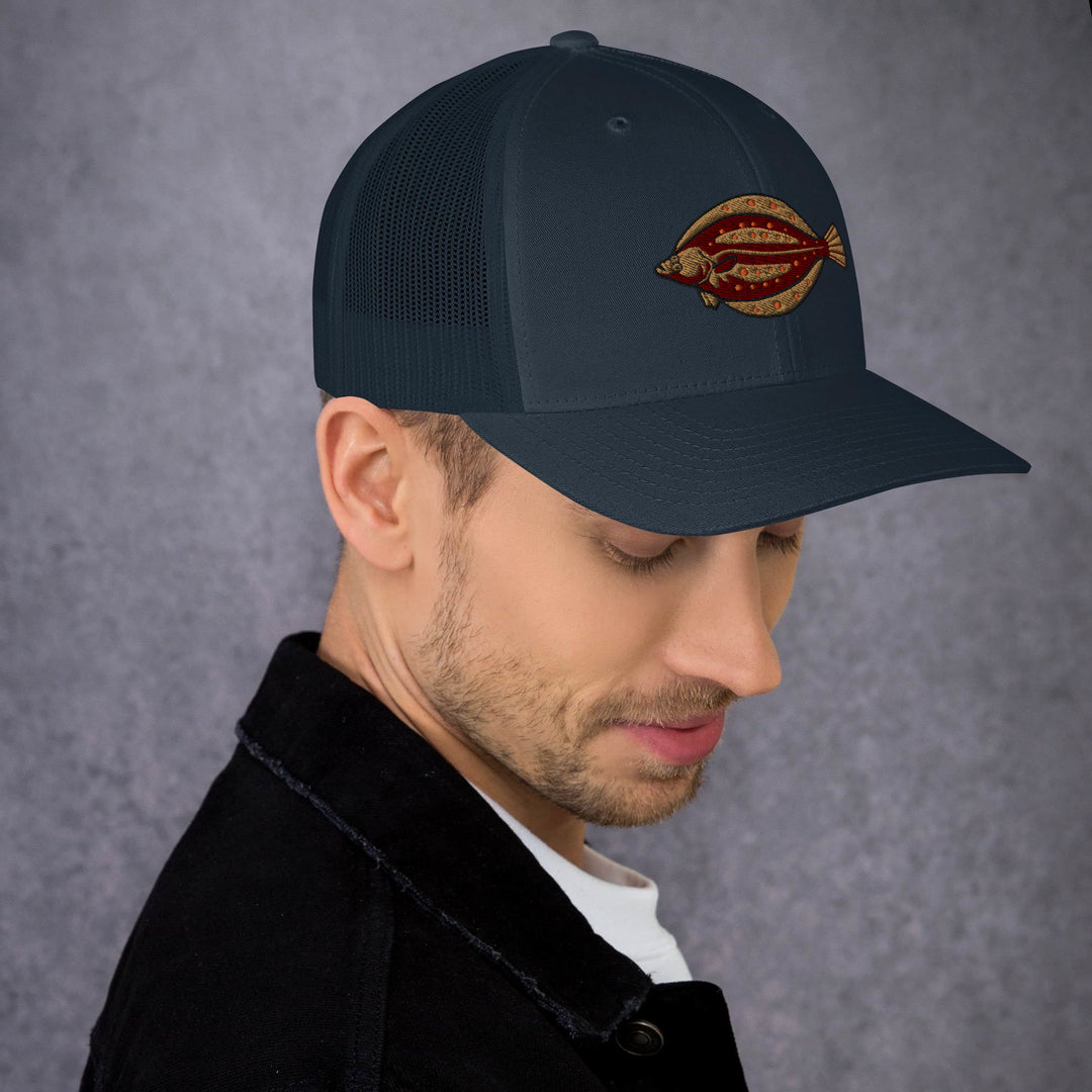 Trucker-Cap Scholle Stickerei