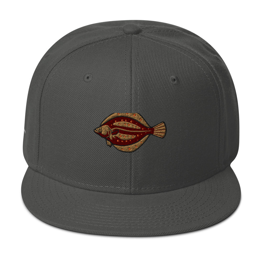 Snapback-Cap Scholle Stickerei