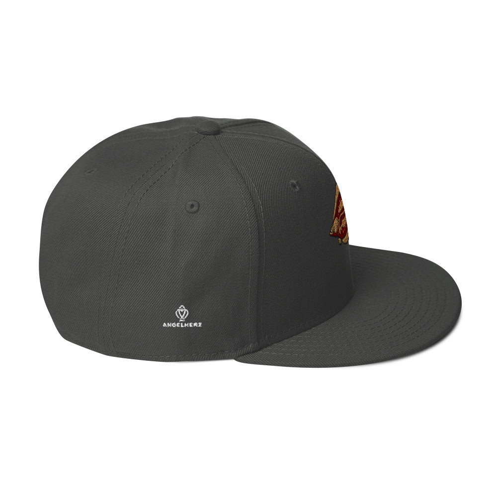 Snapback-Cap Scholle Stickerei