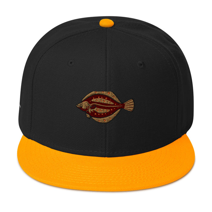 Snapback-Cap Scholle Stickerei