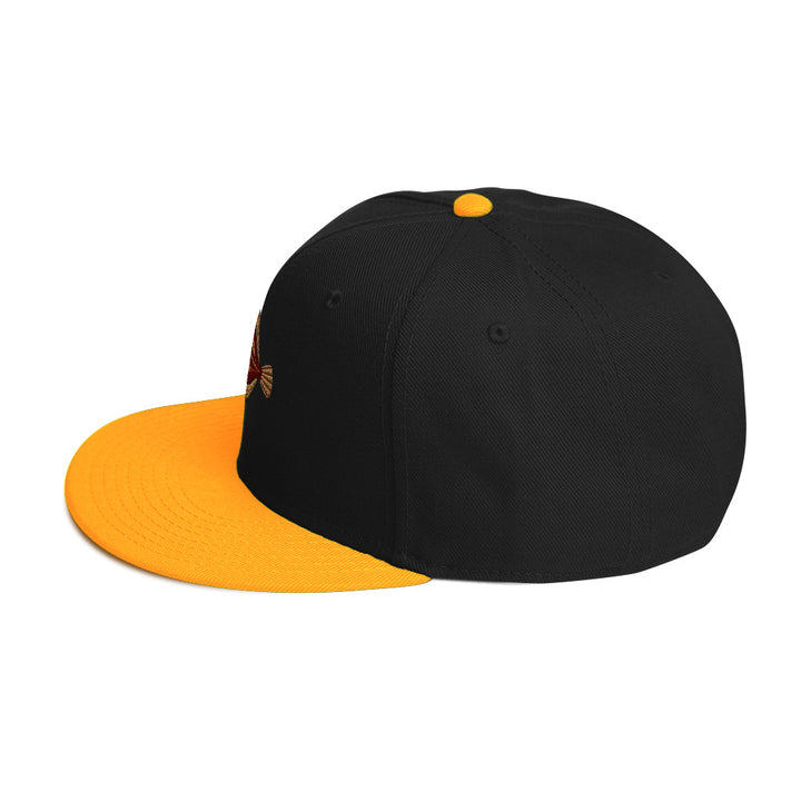 Snapback-Cap Scholle Stickerei